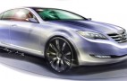 Hyundai previews RWD V8 sedan with Concept Genesis