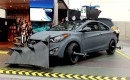 Hyundai's Elantra Coupe Zombie Survival Machine