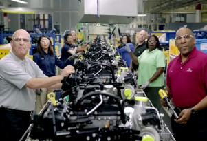 Hyundai's line workers sing a cappella.
