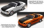 S197 T-Top and Targa Mustang Renderings