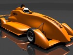 FondTech E-11 electric race car prototype