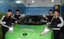 ESB ecars Nissan Leaf Cannonball team