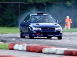 Subaru WRX with a BMW V-10 engine