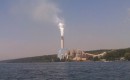 Electric power plant outside Ithaca, New York