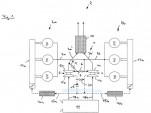 BMW patent schematic of V-6 twin-turbo engine