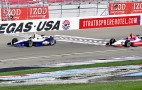 2012 Indy Cars Do Demonstration Laps At Las Vegas