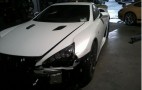 Images Of A Lexus LFA Involved In A Crash Hit The Web