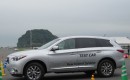 Infiniti JX Hybrid prototype, Nissan GranDrive test track, Oppama, Japan, Oct 2012