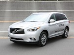 Infiniti JX Hybrid prototype, Nissan GranDrive test track, Oppama, Japan, Oct 2012