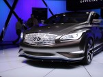 Infiniti LE Concept at New York Auto Show, April 2012