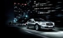 Infiniti's M35hL extended wheelbase hybrid sedan, from the 2012 Beijing Auto Show