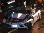 Italian Police Crash Lamborghini Gallardo