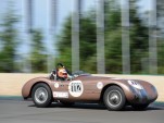 Jaguar C-Type runs at the Oldtimer Grand Prix - image: Jaguar