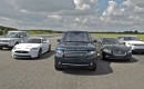 Jaguar Land Rover group lineup in 2011