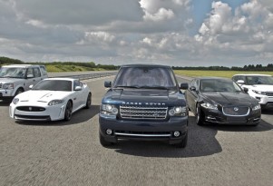 Jaguar Land Rover group lineup in 2011