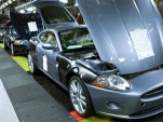 Jaguar XKR production line
