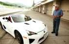 Jay Leno Drives One-Off Lexus LFA Spyder: Video