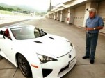 Jay Leno and the only Lexus LFA Spyder ever produced
