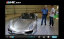 Jay Leno gets a tour of the Porsche 918 spyder