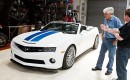 Jay Leno inspects the 2011 Hennessey HPE600 Camaro Convertible
