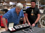 Jay Leno looks at Bianci Watches