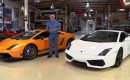 Jay Leno tests the 2012 Lamborghini Gallardo LP 570-4 and the LP 550-2