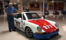 Jay Leno with Magnus Walker's 1971 Porsche 911T