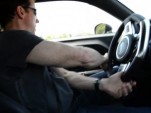 Jeff Dunham testing out the Challenger SRT8 that will become his SEMA project car