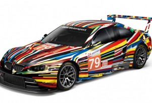 Jeff Koons BMW M3 GT2 Art Car 1:18 scale model