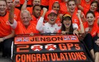 Jenson Button Takes Out 2011 Formula 1 Hungarian Grand Prix