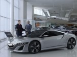Jerry Seinfeld and the Acura NSX concept