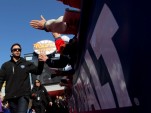Jimmie Johnson greets fans in Las Vegas - NASCAR photo