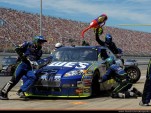 Jimmie Johnson's #48 during pitstop in 2008. Image via Hendrick Motorsports.