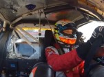 Joerg Bergmeister driving the Flying Lizard Motorsports race car at the 2012 Petit Le Mans