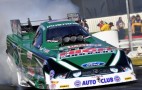 John Force, Spencer Massey, Greg Anderson NHRA Pomona Winners