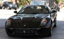 John Mayer rolls in a Ferrari 599 GTB