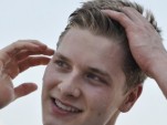 Josef Newgarden after a practice session - Anne Proffit photo