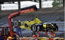 Josef Newgarden was fast - but crashed - Anne Proffit photo