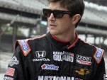 JR Hildebrand at the Indianapolis 500 - Anne Proffit photo