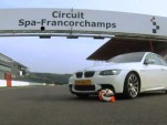 Junior Strous on track at Spa Francorchamps