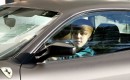 Justin Bieber driving