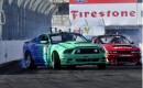 Justin Pawlak battles Daijiro Yoshihara in Formula DRIFT finals - Anne Proffit photo