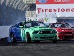 Justin Pawlak battles Daijiro Yoshihara in Formula DRIFT finals - Anne Proffit photo