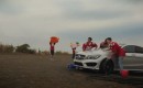 Kate Upton and the Mercedes-Benz CLA car wash for the 2013 Super Bowl ad