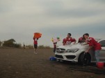 Kate Upton and the Mercedes-Benz CLA car wash for the 2013 Super Bowl ad
