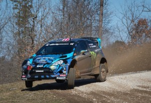 Ken Block in the 100 Acre Wood rally
