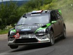 Ken Block tarmac testing Ford Focus WRC 