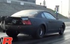 Video: What An 1/8th Mile Looks Like In 4.33 Seconds At 180 MPH On Drag Radials