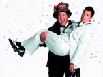 Kevin James and Adam Sandler in 'I Now Pronounce You Chuck & Larry'