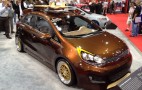 2012 Kia Rio Retro Surf, Forte Hockey By Antenna: 2011 SEMA Live Photos